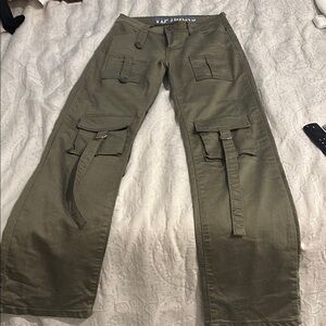 Olive Cargo Pants